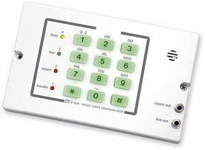 „Przykładowy zewnętrzny (dodatkowy) dialer umożliwiający powiadamianie oraz monitoring telefoniczny”  Powiadomienie o alarmie Powiadomienie o alarmie sswin11